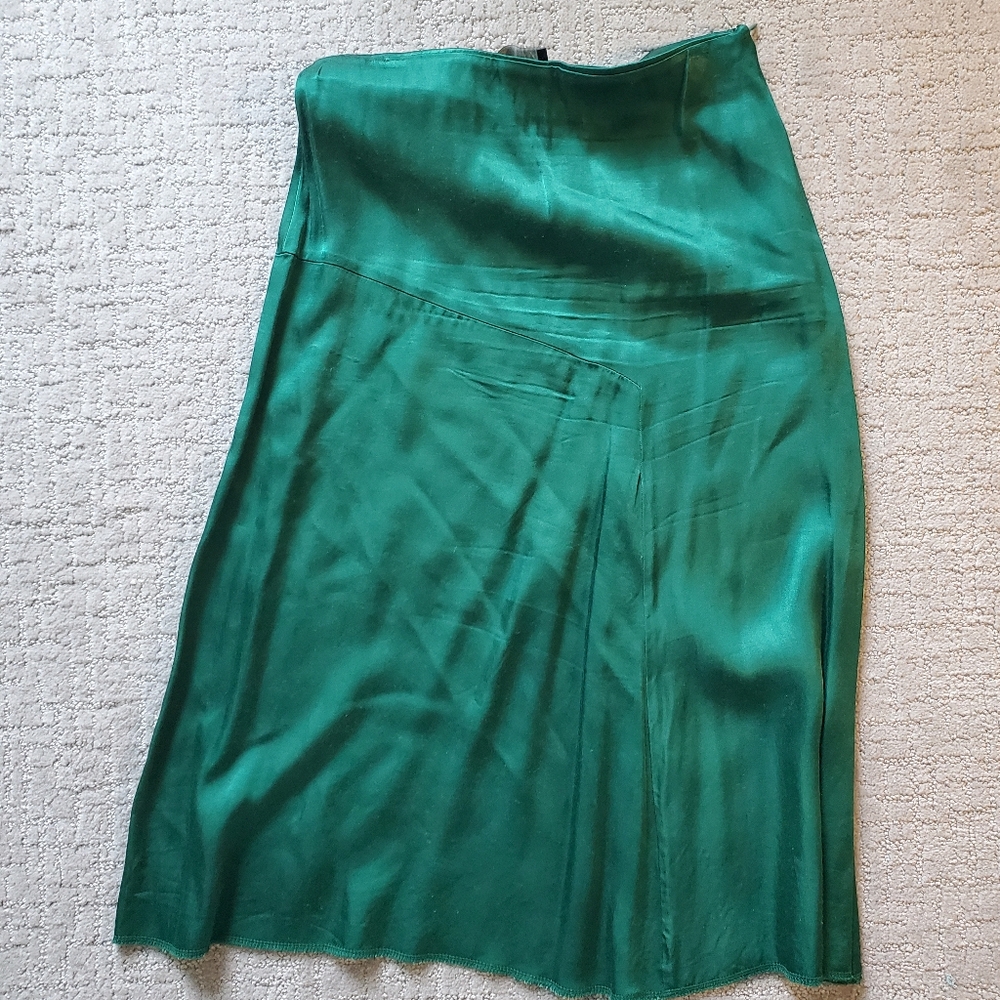 Elegant Green Women's Skirt